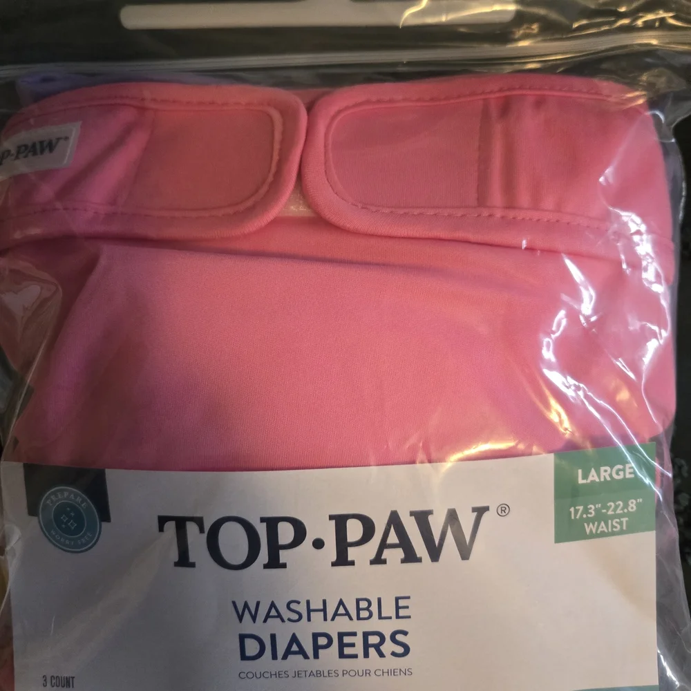 Doggie Diapers - New & Unused Washable Diapers